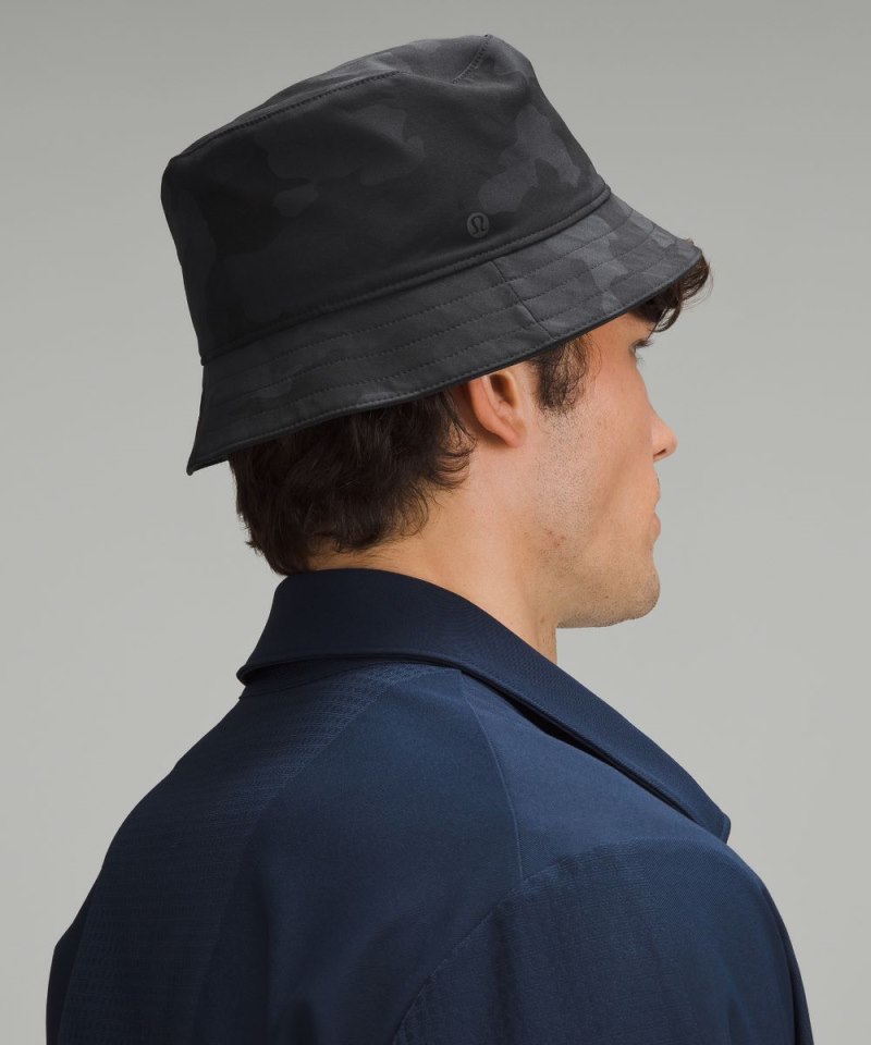 Lululemon Both Ways Reversible Bucket Hat Black / Heritage 365 Camo Deep Coal Multi Online Outlet Sale