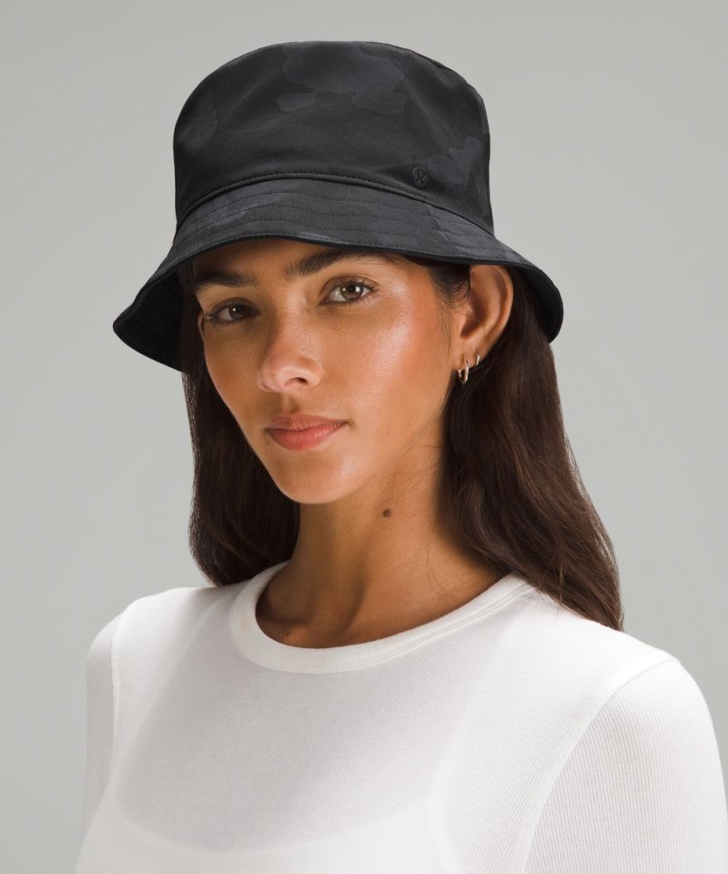 Lululemon Both Ways Reversible Bucket Hat Black / Heritage 365 Camo Deep Coal Multi Online Outlet Sale
