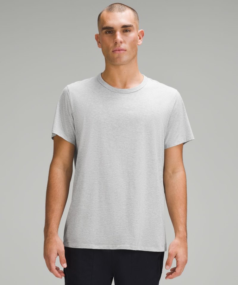 Lululemon lululemon Fundamental T-Shirt Heathered Silver Drop Online Outlet Sale