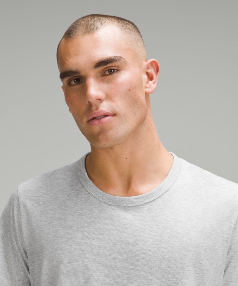 Lululemon lululemon Fundamental T-Shirt Heathered Silver Drop Online Outlet Sale