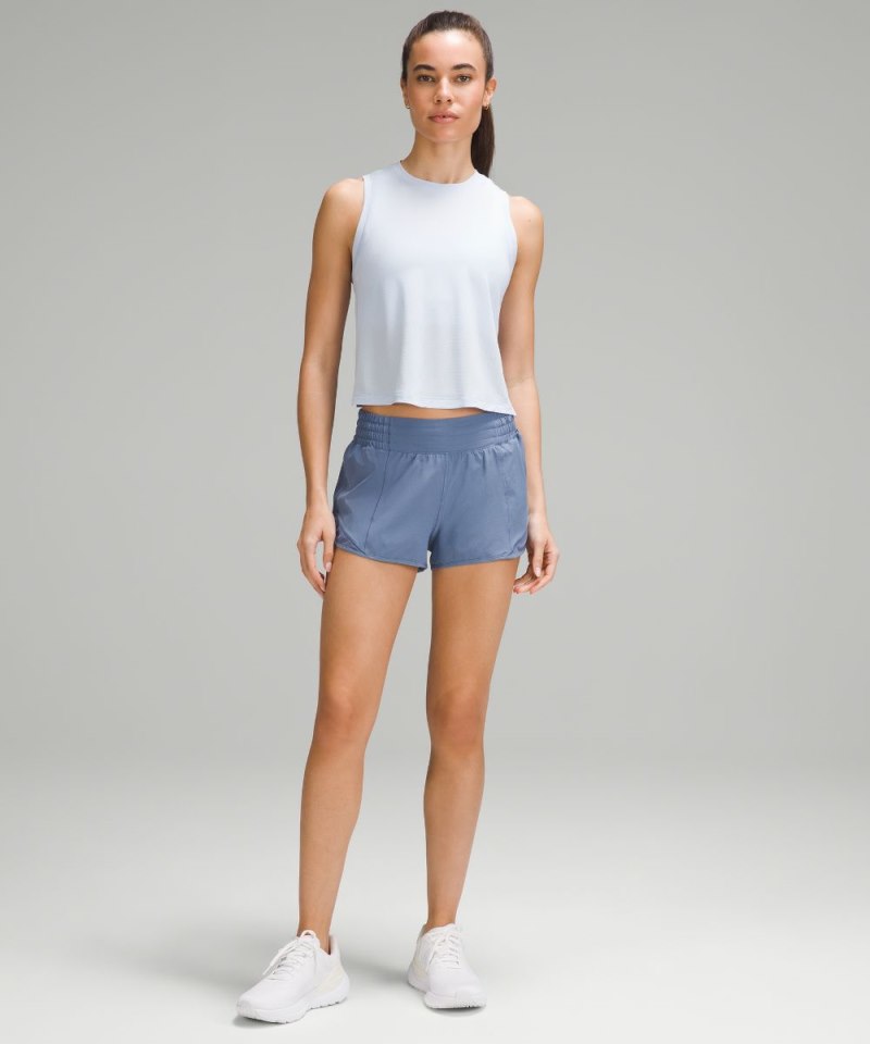 Lululemon Hotty Hot High-Rise Lined Short 2.5" Oasis Blue Online Outlet Sale