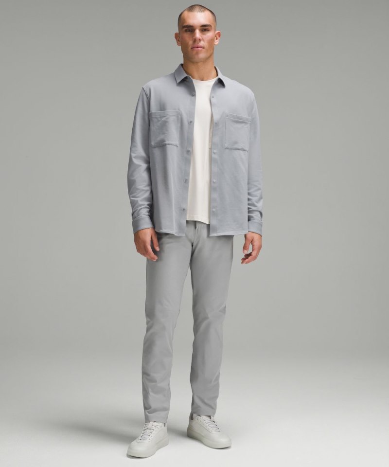 Lululemon ABC Classic-Fit 5 Pocket Pant 28"L *Warpstreme Silver Drop Online Outlet Sale