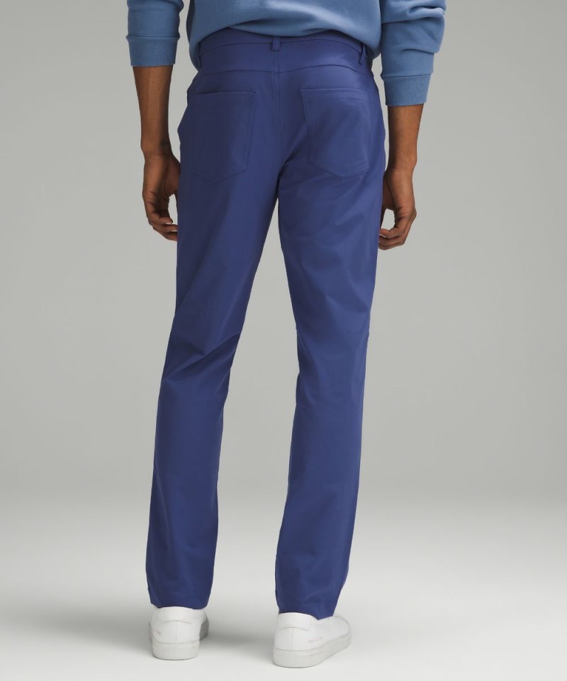 Lululemon ABC Classic-Fit 5 Pocket Pant 34" *Warpstreme Gatsby Blue Online Outlet Sale