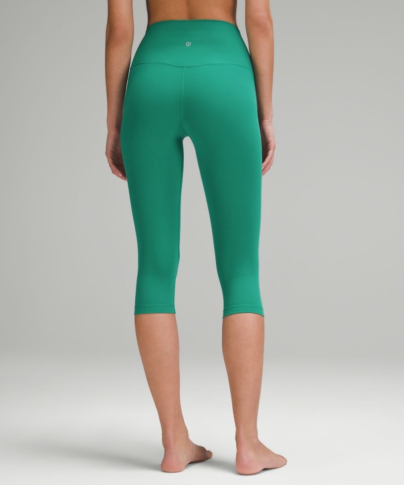 Lululemon lululemon Align™ High-Rise Crop 17" Cascadia Green Online Outlet Sale