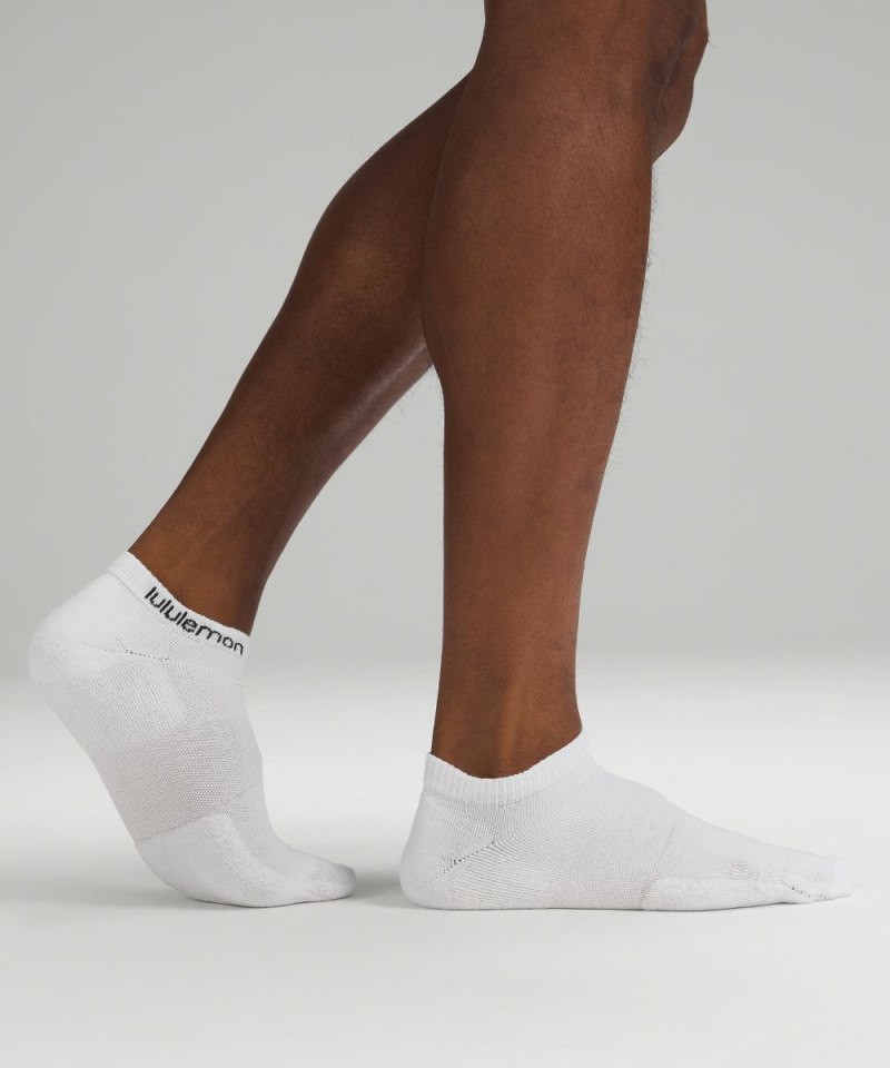 Lululemon Men's Daily Stride Comfort Low-Ankle Socks *3 Pack White Online Outlet Sale