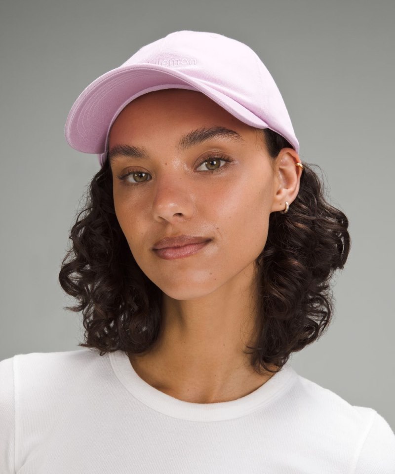 Lululemon Classic Unisex Ball Cap *Wordmark Vitapink Online Outlet Sale