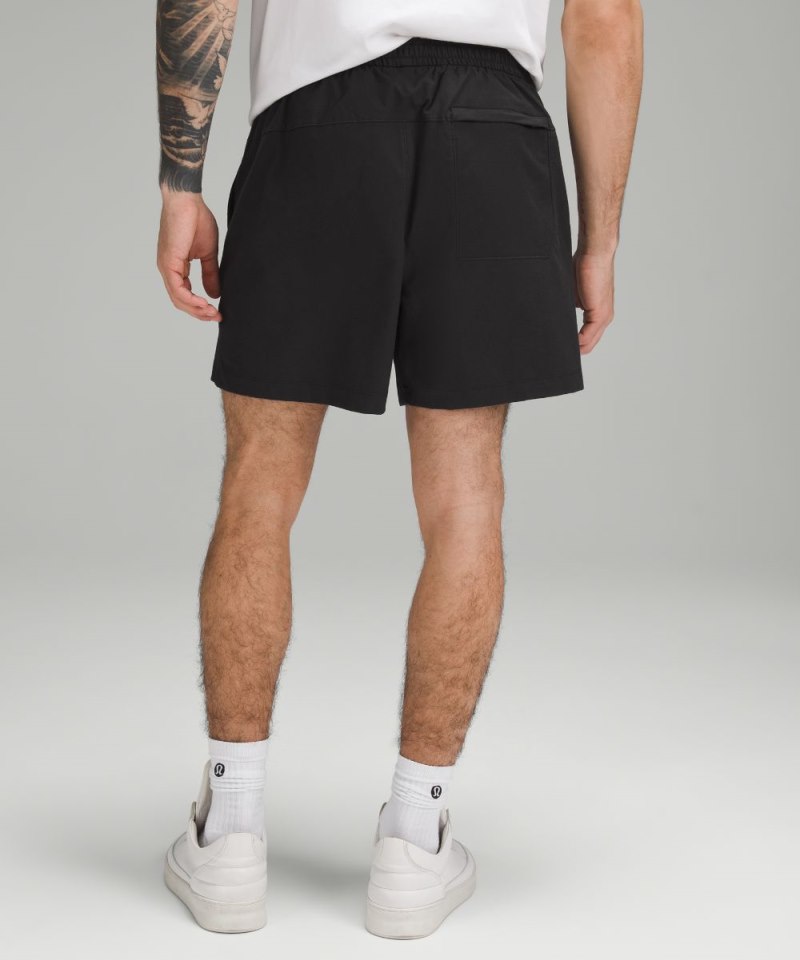 Lululemon Bowline Short 5" *Stretch Cotton VersaTwill Black Online Outlet Sale