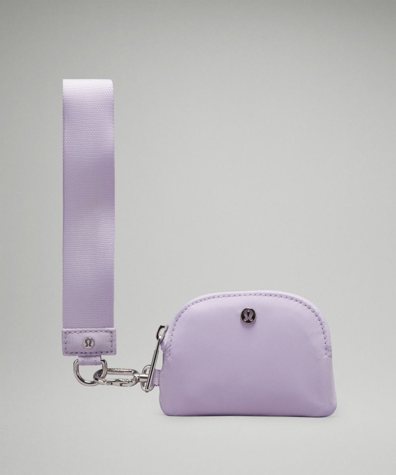 Lululemon Dual Pouch Wristlet Lilac Ether / White Opal Online Outlet Sale