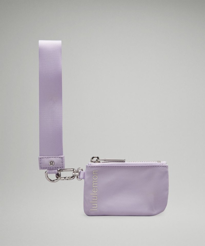 Lululemon Dual Pouch Wristlet Lilac Ether / White Opal Online Outlet Sale