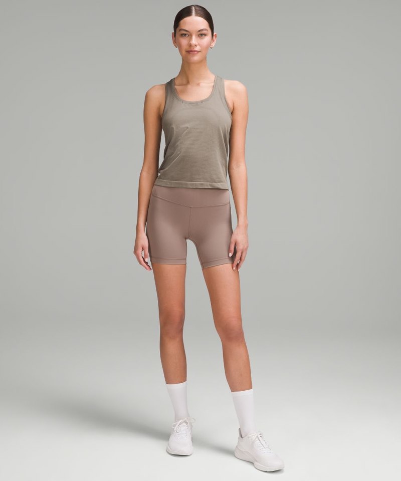 Lululemon Wunder Train High-Rise Short 6" Taupetastic Online Outlet Sale