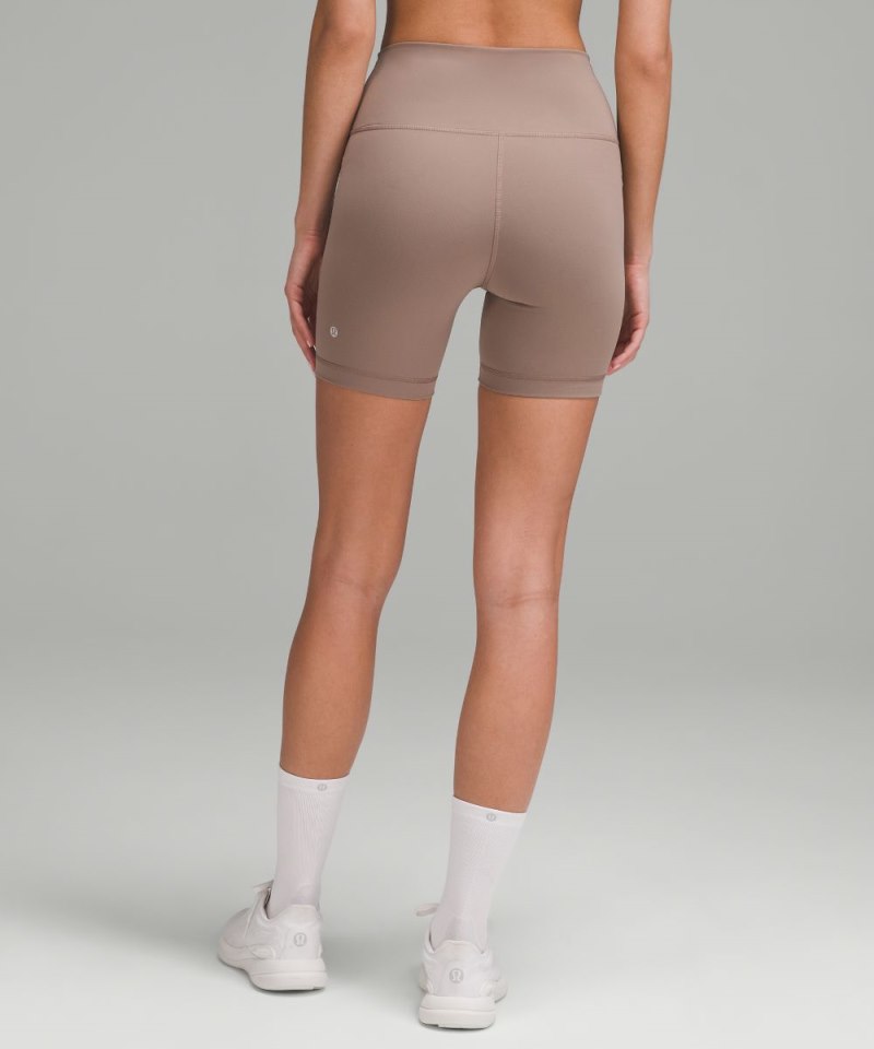 Lululemon Wunder Train High-Rise Short 6" Taupetastic Online Outlet Sale
