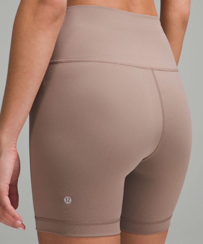Lululemon Wunder Train High-Rise Short 6" Taupetastic Online Outlet Sale