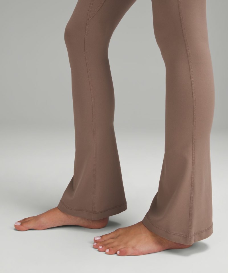 Lululemon lululemon Align™ Asymmetrical-Waist Mini-Flared Pant 32" Taupetastic Online Outlet Sale