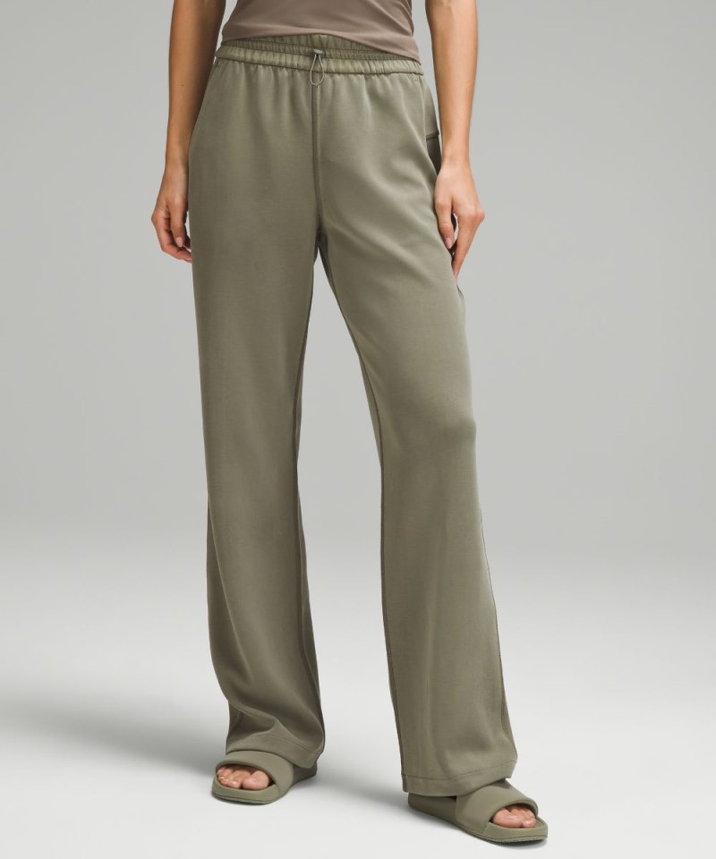 Lululemon Softstreme High-Rise Pant *Regular Army Green Online Outlet Sale