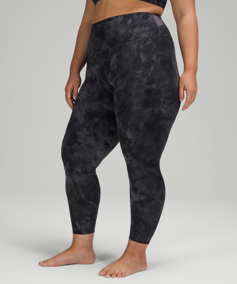 Lululemon lululemon Align™ High-Rise Pant 25" Diamond Dye Pitch Grey Graphite Grey Online Outlet Sale