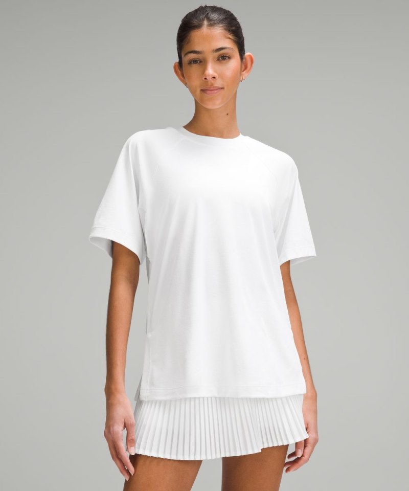 Lululemon Back-Vent T-Shirt White Online Outlet Sale