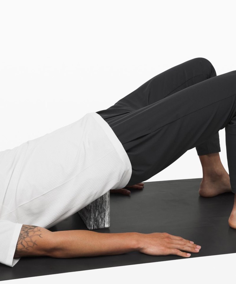 Lululemon Lift and Lengthen Yoga Block Black / White Online Outlet Sale