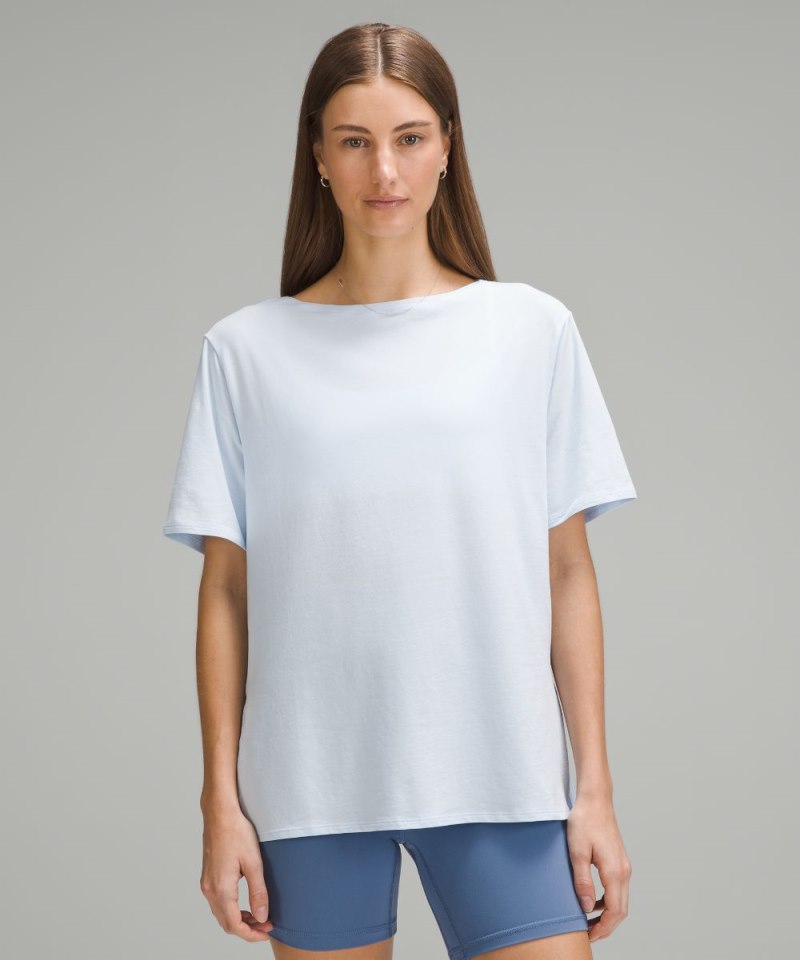 Lululemon Relaxed-Fit Boatneck T-Shirt Windmill Online Outlet Sale