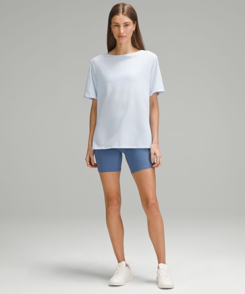 Lululemon Relaxed-Fit Boatneck T-Shirt Windmill Online Outlet Sale
