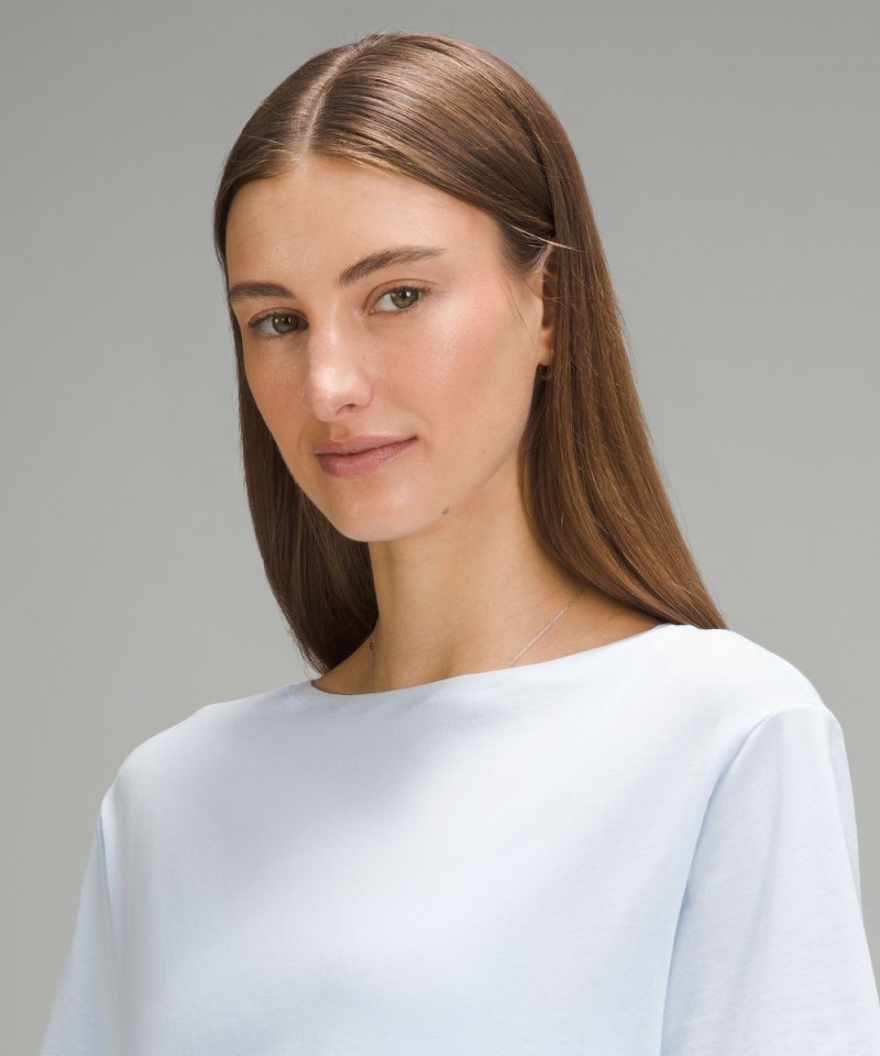 Lululemon Relaxed-Fit Boatneck T-Shirt Windmill Online Outlet Sale