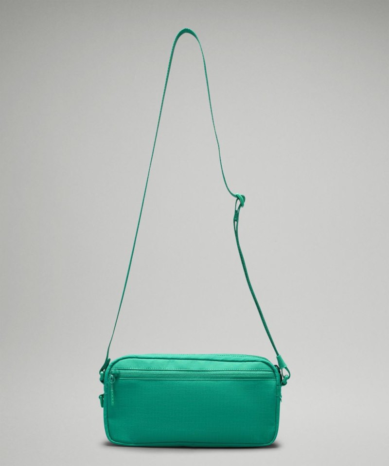 Lululemon Multi-Pocket Crossbody Bag 2.5L Cascadia Green Online Outlet Sale