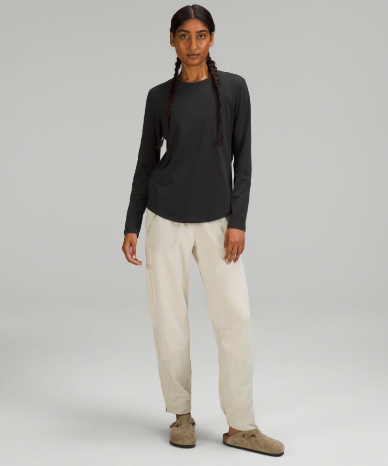 Lululemon Love Long-Sleeve Shirt Black Online Outlet Sale