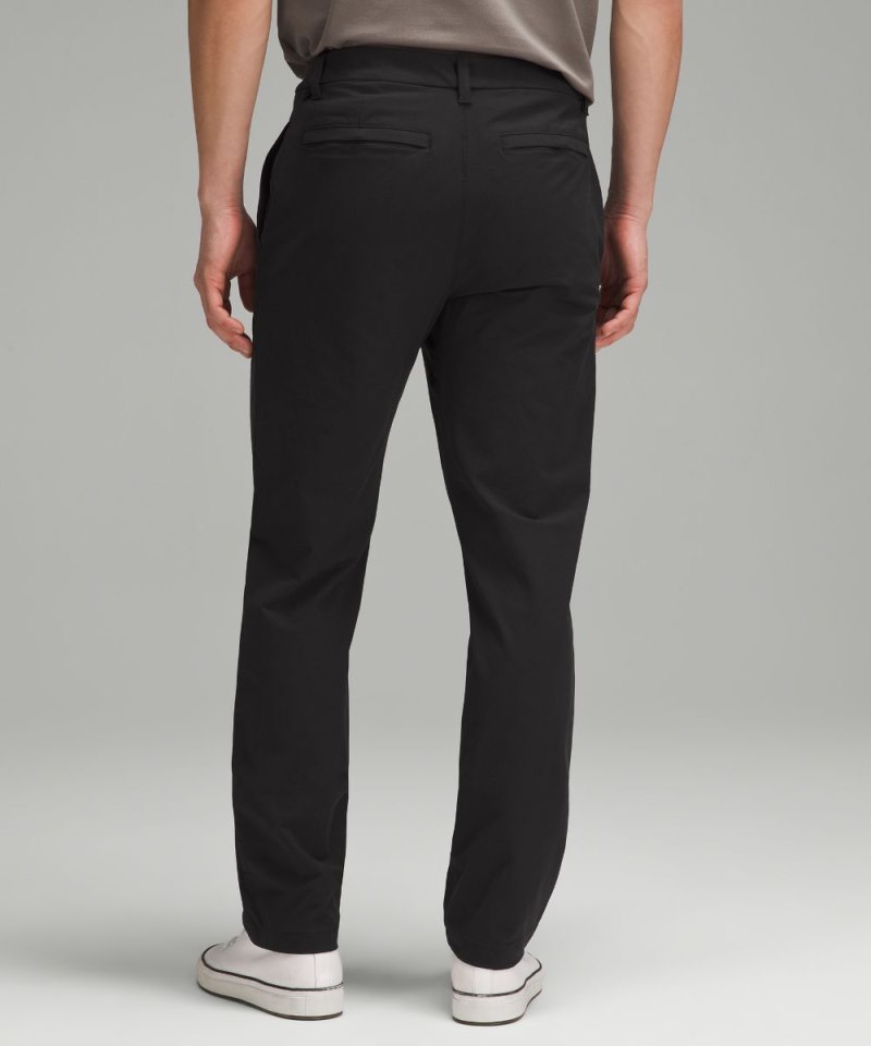 Lululemon ABC Classic-Fit Trouser 34"L *Stretch Cotton VersaTwill Black Online Outlet Sale