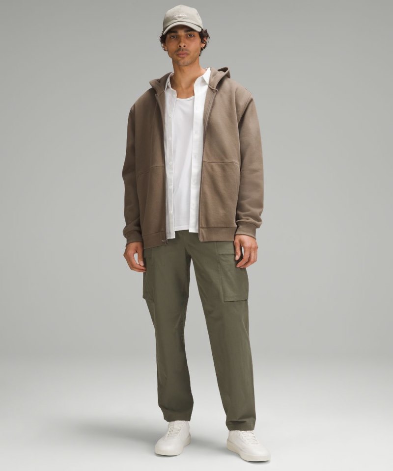 Lululemon Stretch Cotton VersaTwill Relaxed-Fit Cargo Pant Army Green Online Outlet Sale