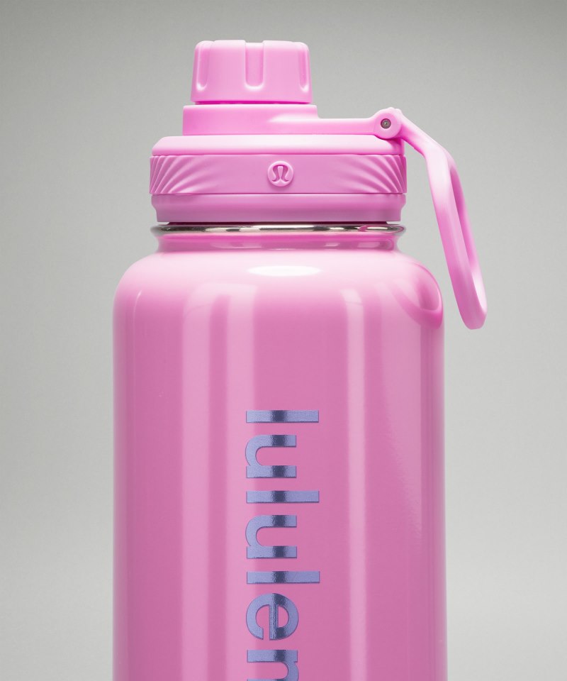 Lululemon Back to Life Sport Bottle 32oz *Shine Dahlia Mauve Online Outlet Sale