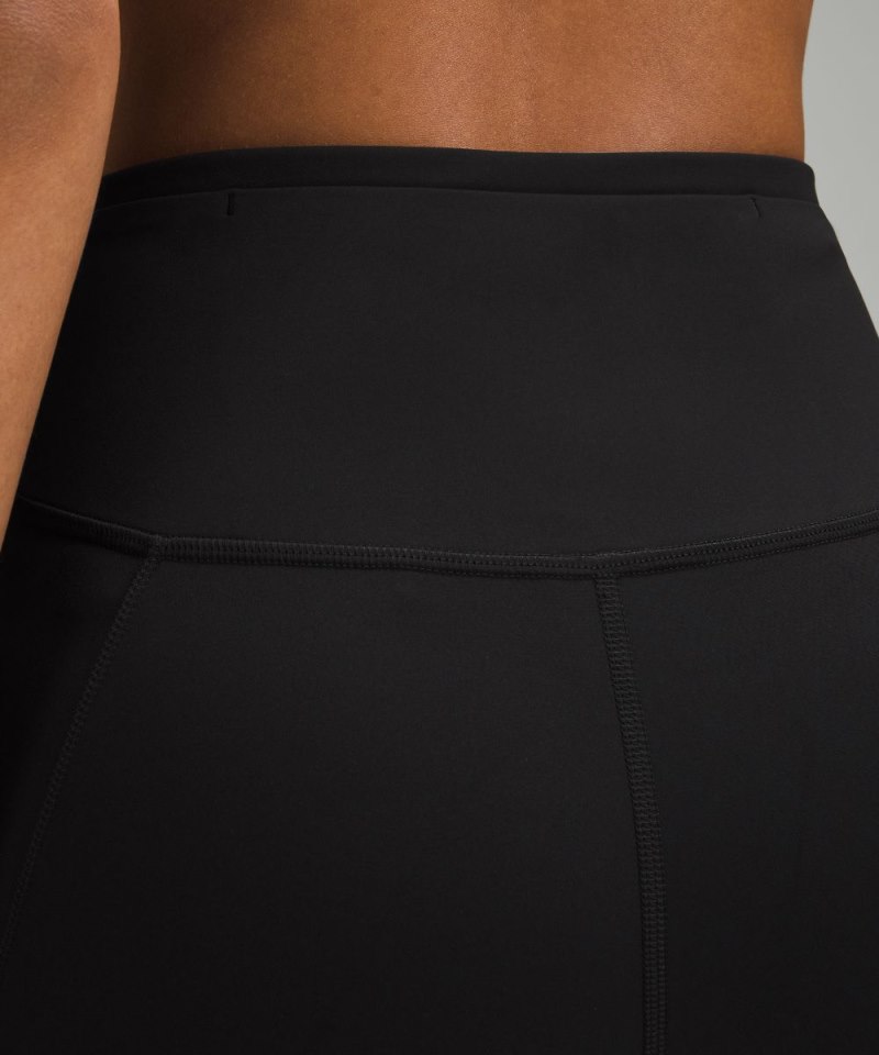 Lululemon Fast and Free High-Rise Crop with Pockets 19" Black Online Outlet Sale