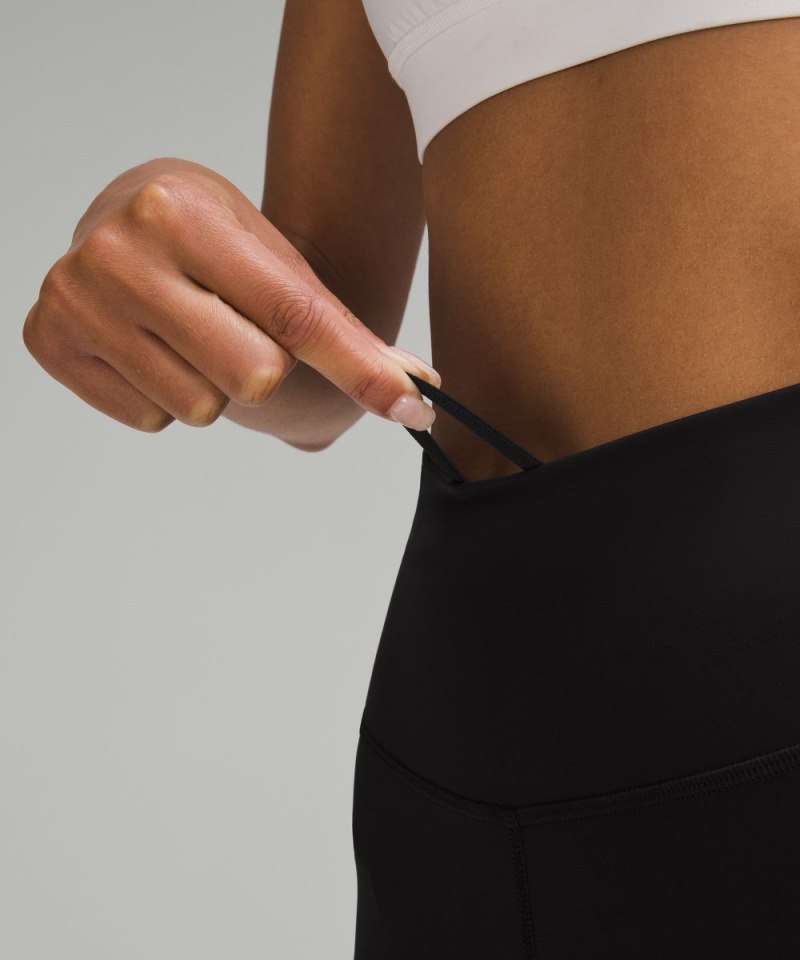 Lululemon Fast and Free High-Rise Crop with Pockets 19" Black Online Outlet Sale