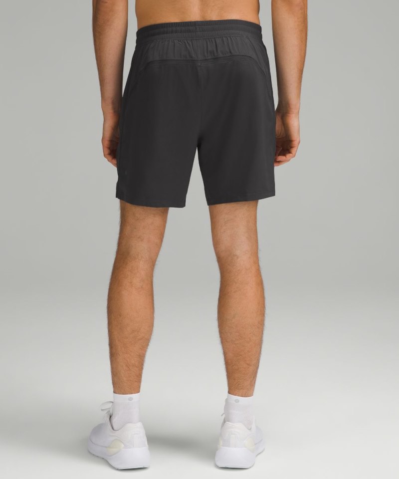 Lululemon Pace Breaker Linerless Short 7" Graphite Grey Online Outlet Sale