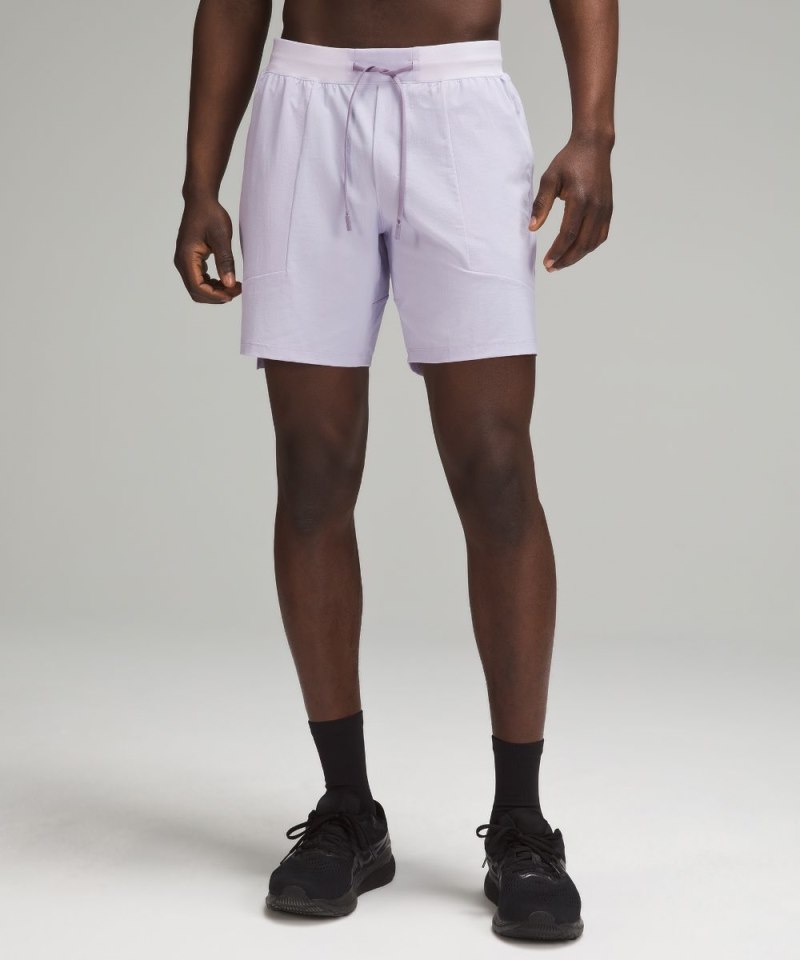 Lululemon License to Train Linerless Short 7" Lilac Ether Online Outlet Sale