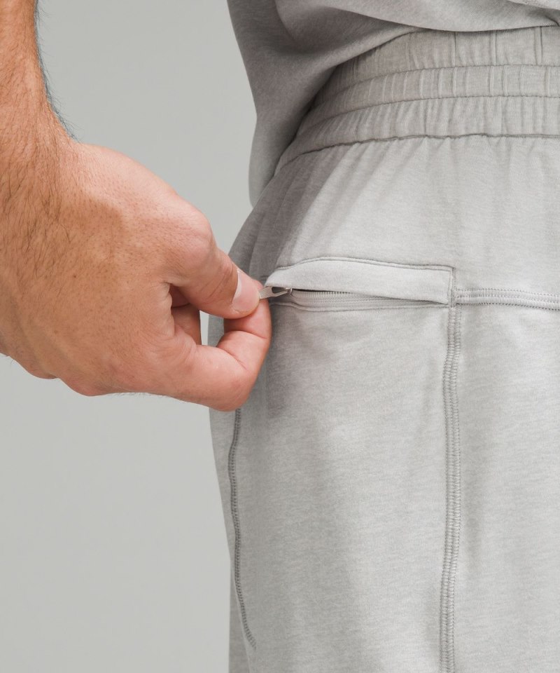 Lululemon Soft Jersey Short 5" Heathered Vapor / Heathered Silver Drop Online Outlet Sale