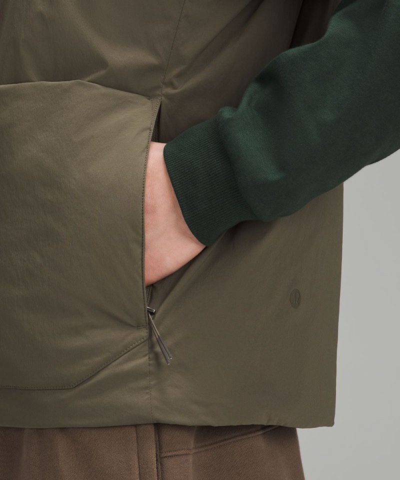 Lululemon Insulated Utility Vest Army Green Online Outlet Sale