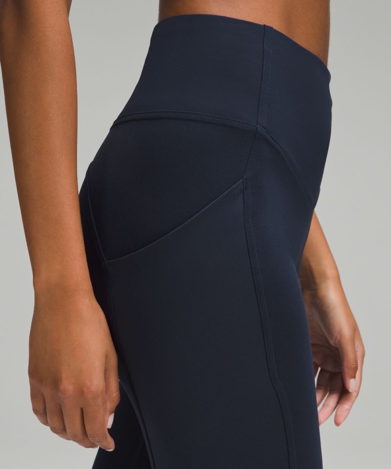 Lululemon All the Right Places High-Rise Drawcord Waist Crop 23” True Navy Online Outlet Sale