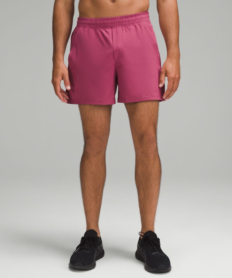Lululemon Pace Breaker Linerless Short 5" Washed Mauve Online Outlet Sale