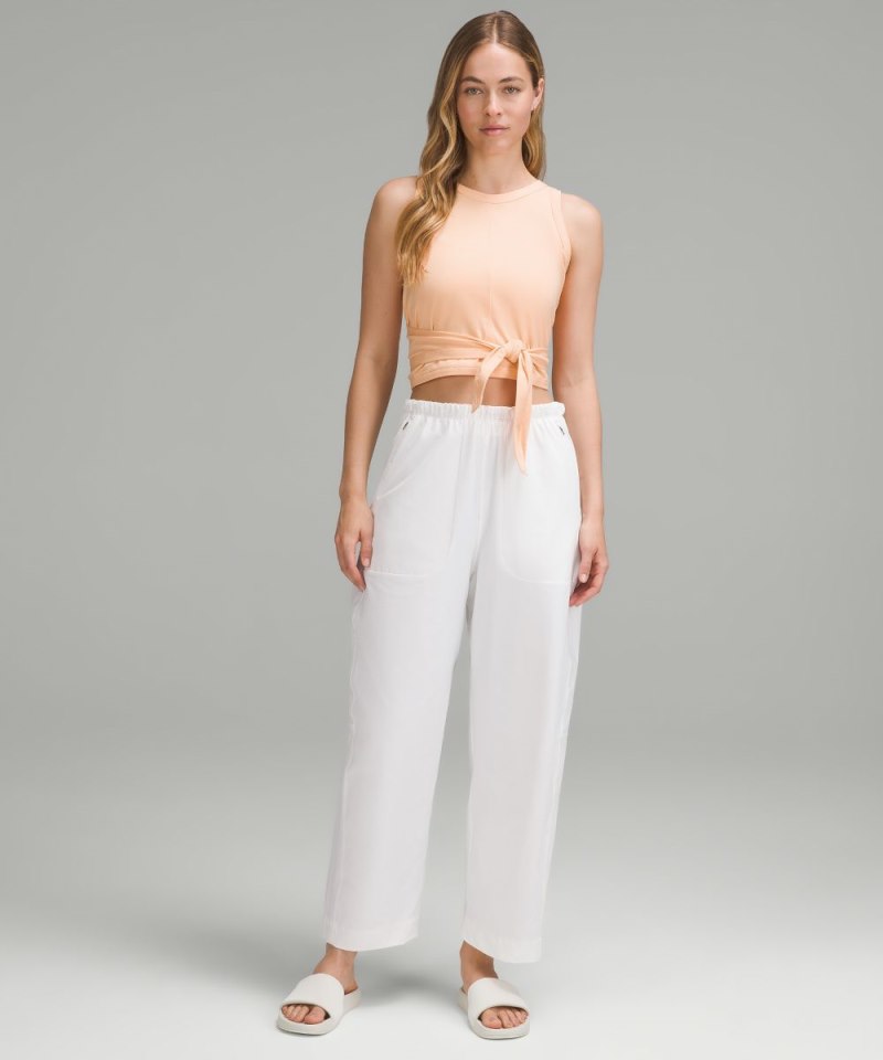 Lululemon It's a Tie Tank Top Peach Bellini Online Outlet Sale