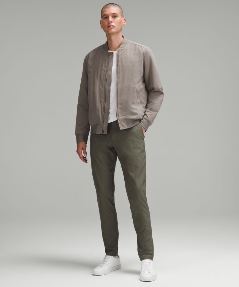 Lululemon ABC Slim-Fit Trouser 32"L *Smooth Twill Army Green Online Outlet Sale