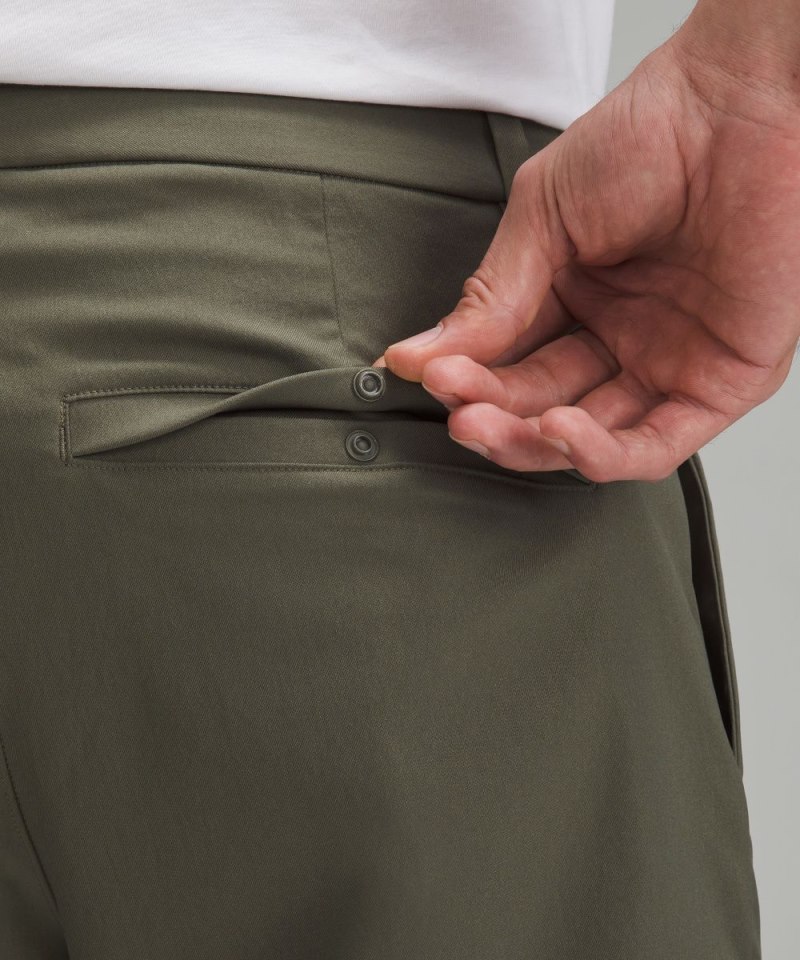 Lululemon ABC Slim-Fit Trouser 32"L *Smooth Twill Army Green Online Outlet Sale