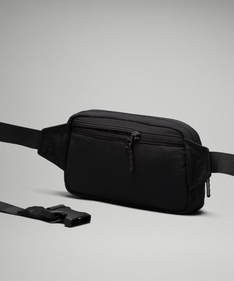 Lululemon Everywhere Belt Bag Mini *Ripstop Black Online Outlet Sale