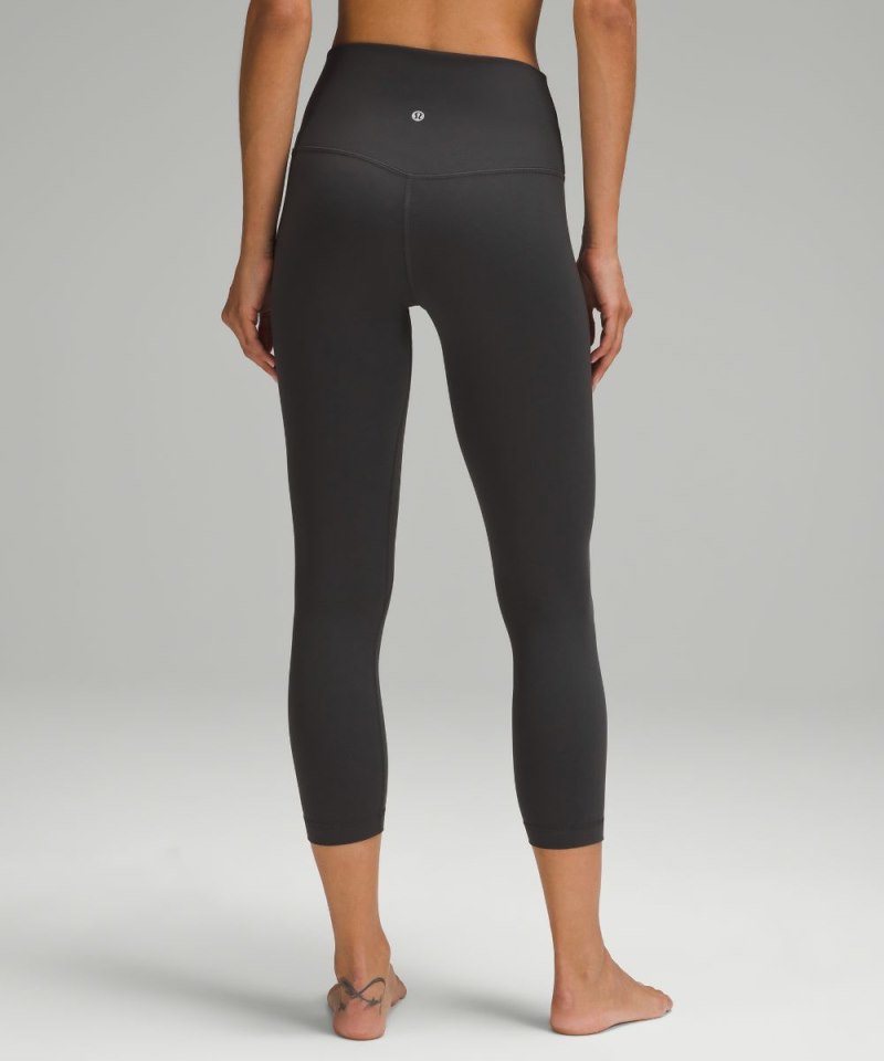 Lululemon lululemon Align™ High-Rise Crop 23" Graphite Grey Online Outlet Sale