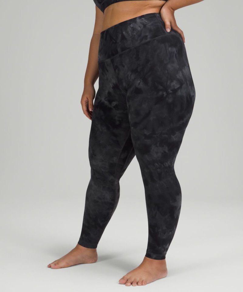 Lululemon lululemon Align™ High-Rise Pant 28" Diamond Dye Pitch Grey Graphite Grey Online Outlet Sale