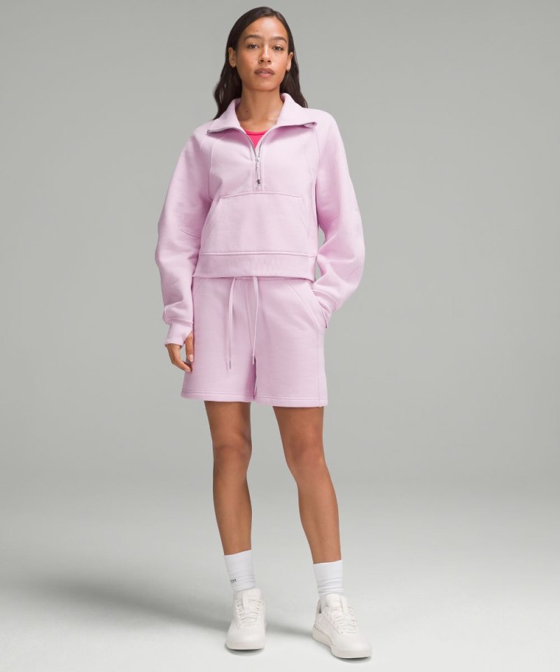 Lululemon Scuba Oversized Funnel-Neck Half Zip Vitapink Online Outlet Sale