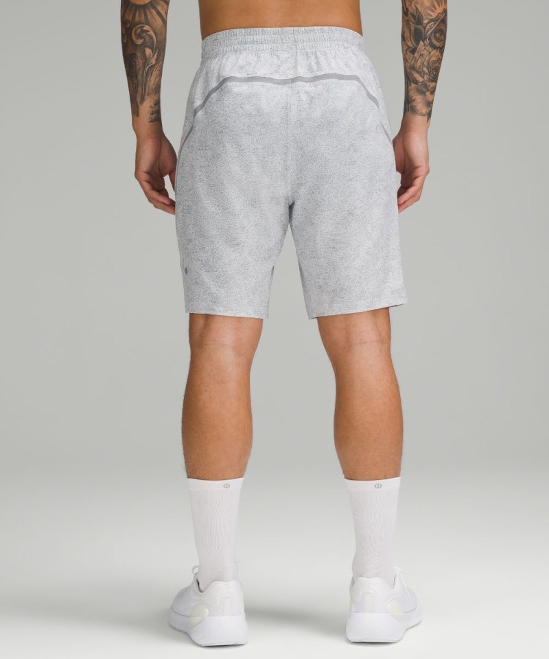Lululemon Pace Breaker Linerless Short 9" *Online Only Infuse Texture Alpine White Multi Online Outlet Sale