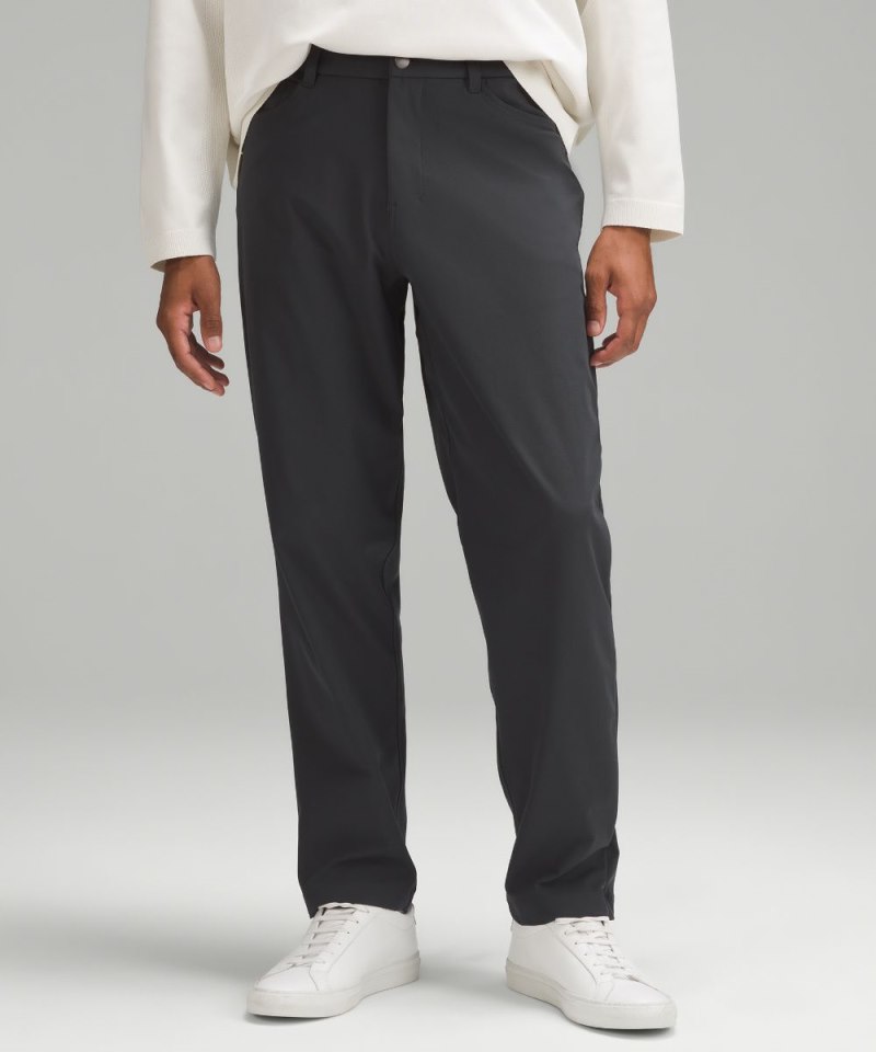 Lululemon ABC Relaxed-Fit 5 Pocket Pant 30"L *Warpstreme Obsidian Online Outlet Sale