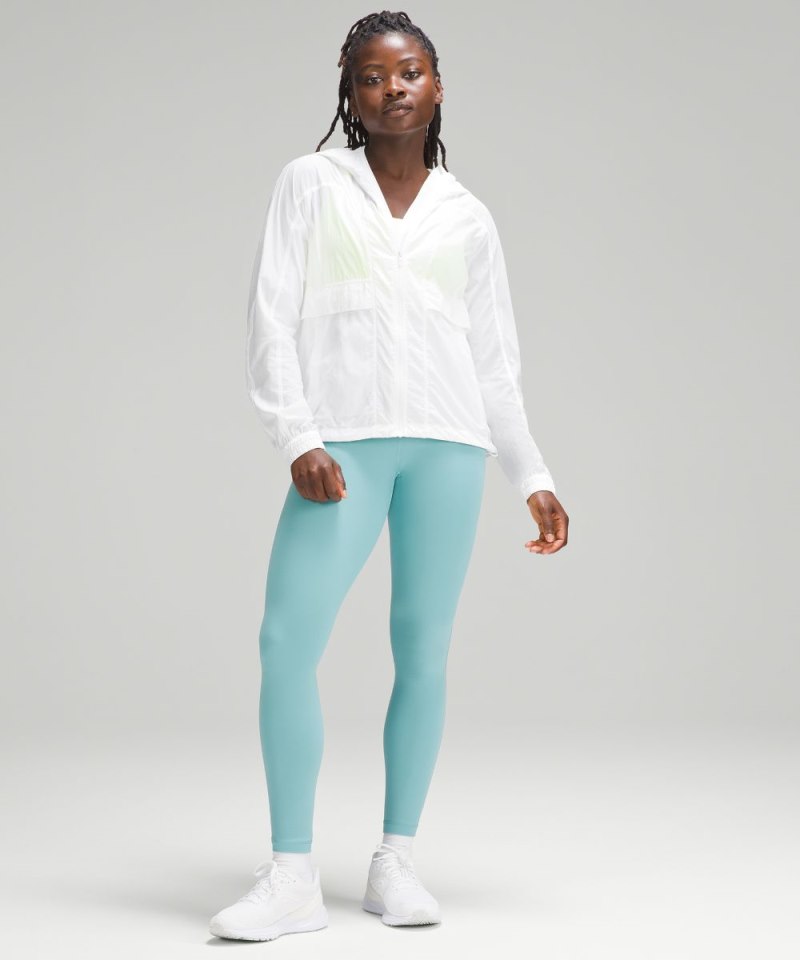 Lululemon Hood Lite Jacket White Online Outlet Sale