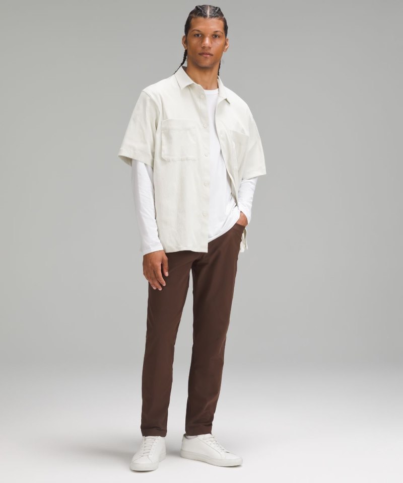 Lululemon ABC Slim-Fit 5 Pocket Pant 32"L *Warpstreme Dark Coffee Online Outlet Sale