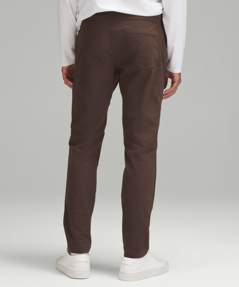 Lululemon ABC Slim-Fit 5 Pocket Pant 32"L *Warpstreme Dark Coffee Online Outlet Sale
