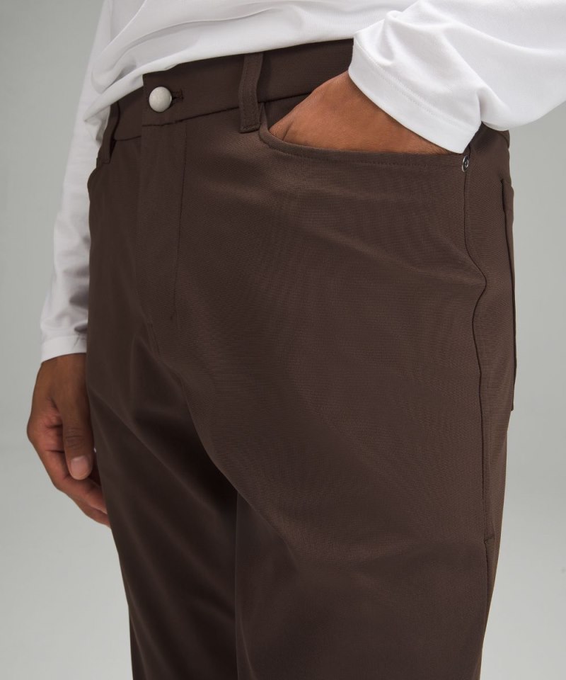 Lululemon ABC Slim-Fit 5 Pocket Pant 32"L *Warpstreme Dark Coffee Online Outlet Sale